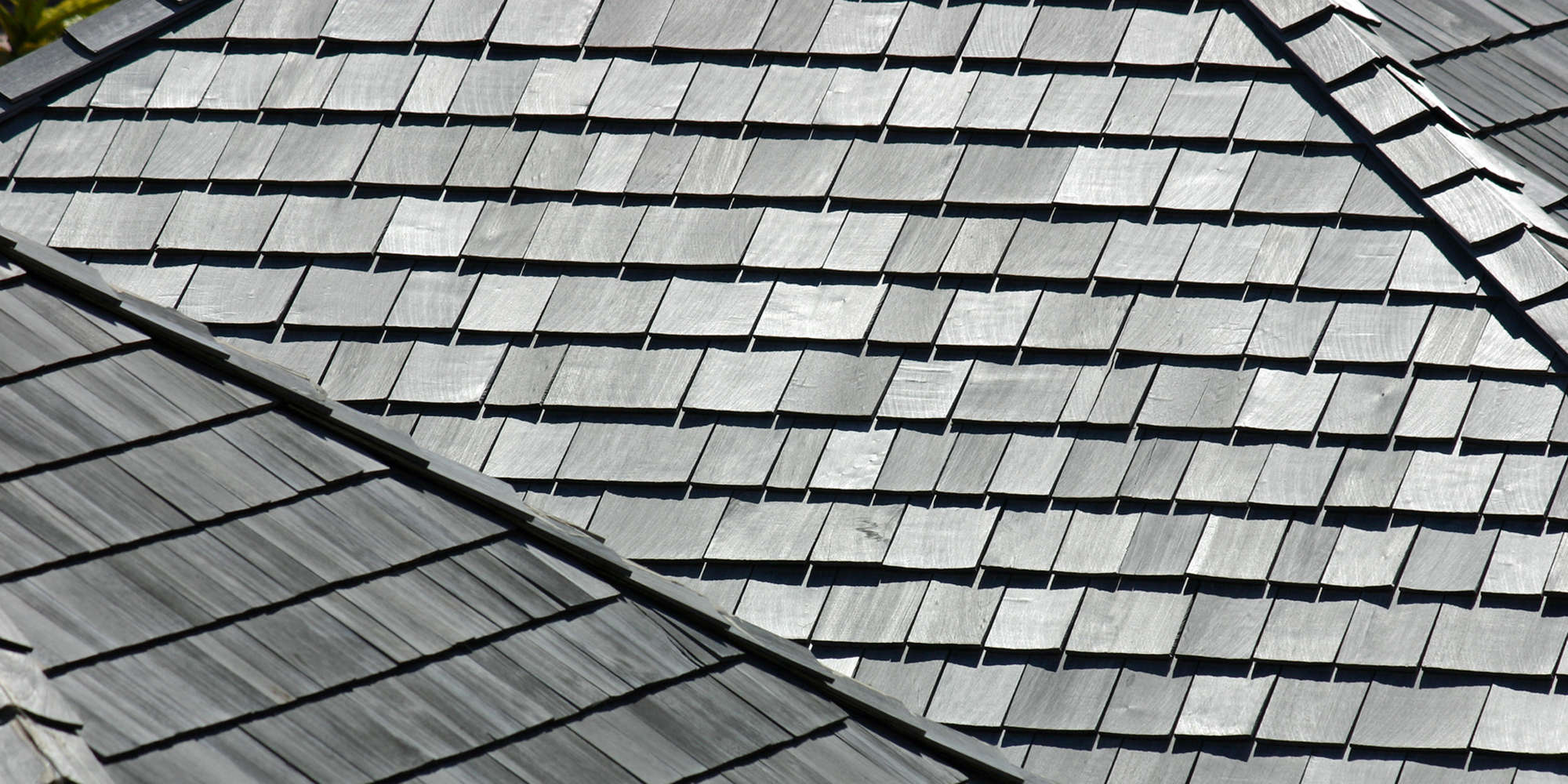Shingles on a roof